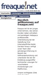 Mobile Screenshot of freaque.net