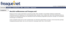 Tablet Screenshot of freaque.net